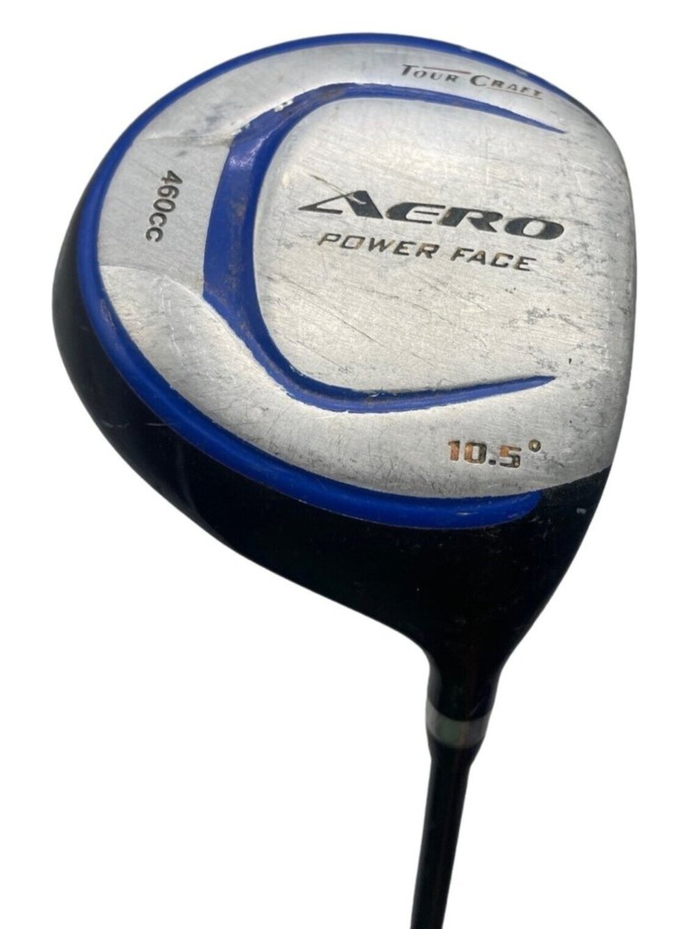 AERO wood 10.5* golf club right hand 460cc Power Face Tour Craft graphite READ
